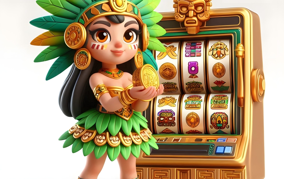 aztec-slot-game-character-holding-phone-with-white-background (1)